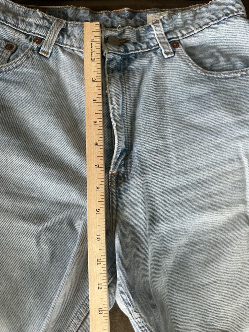 Levi's Light Wash Vintage Jean Short - Picture 5 of 6